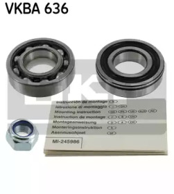 Комплект подшипника SKF VKBA 636